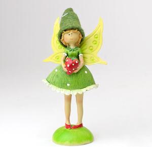 Víla zelená 7x5x16cm 209321 - Dekorácia