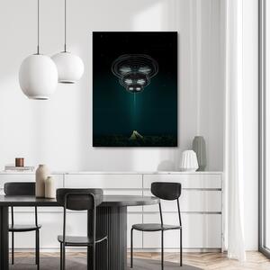 Obraz na plátne Útok mimozemšťanov - Rubiant Rozmery: 40 x 60 cm