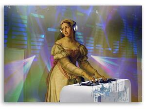 Obraz na plátne Lady DJ - Jose Luis Guerrero Rozmery: 60 x 40 cm