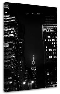 Obraz na plátne New York uprostred noci - Nikita Abakumov Rozmery: 40 x 60 cm