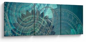 Obraz - Fantasy (s hodinami) (90x30 cm)