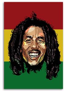 Obraz na plátne Bob Marley Jamajka - Nikita Abakumov Rozmery: 40 x 60 cm