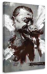 Obraz na plátne Chester Bennington Linkin Park - Nikita Abakumov Rozmery: 40 x 60 cm
