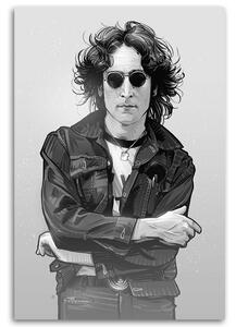 Obraz na plátne Hudba Johna Lennona - Nikita Abakumov Rozmery: 40 x 60 cm