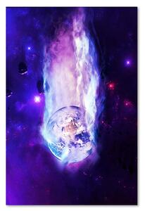 Obraz na plátne Zem horí vo farbe - Gab Fernando Rozmery: 40 x 60 cm