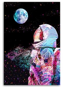 Obraz na plátne Astronaut a pohľad na planétu - Gab Fernando Rozmery: 40 x 60 cm