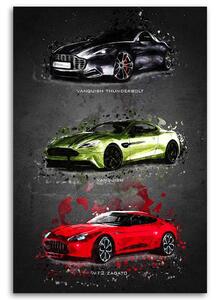 Obraz na plátne Aston Martin - Gab Fernando Rozmery: 40 x 60 cm