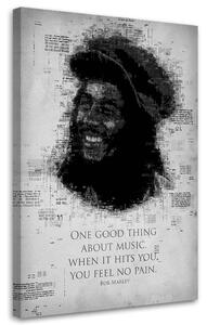 Obraz na plátne Spevák Bob Marley - Gab Fernando Rozmery: 40 x 60 cm