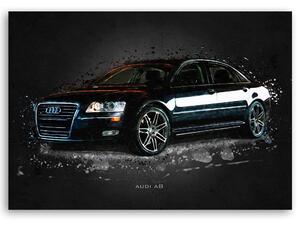 Obraz na plátne Audi A8 - Gab Fernando Rozmery: 60 x 40 cm