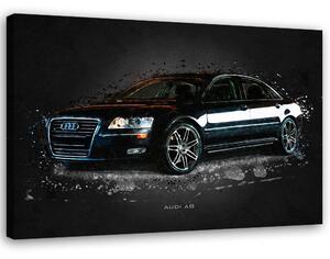 Obraz na plátne Audi A8 - Gab Fernando Rozmery: 60 x 40 cm