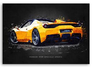 Obraz na plátne Ferrari 458 Aperta - Gab Fernando Rozmery: 60 x 40 cm
