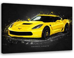 Obraz na plátne Chevrolet corvette - Gab Fernando Rozmery: 60 x 40 cm