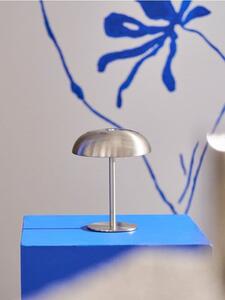 Sinsay - LED stolná lampa z kovu - strieborná