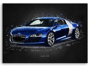 Obraz na plátne Audi R8 - Gab Fernando Rozmery: 60 x 40 cm