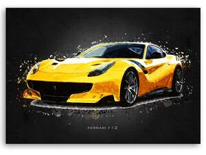 Obraz na plátne Ferrari F12 - Gab Fernando Rozmery: 60 x 40 cm