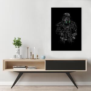 Obraz na plátne Star Wars, vojak smrti - Dr.Monekers Rozmery: 40 x 60 cm