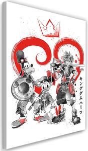 Obraz na plátne Kingdom Hearts - Dr.Monekers Rozmery: 40 x 60 cm