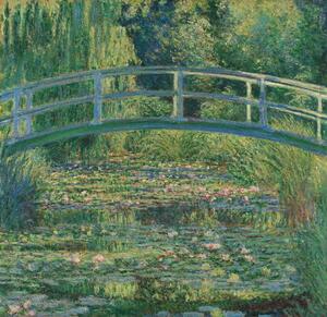 Monet, Claude - Obrazová reprodukcia Rybník s leknami, (40 x 40 cm)
