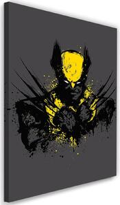 Obraz na plátne Superhrdina Wolverine Marvel komiksy a filmy - Dr.Monekers Rozmery: 40 x 60 cm