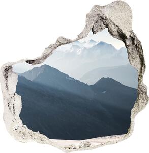 Fototapeta diera na stenu 3D Vrcholky hôr nd-p-72501918
