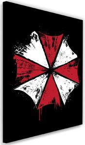 Obraz na plátne Resident Evil, Umbrella Corporation - Dr.Monekers Rozmery: 40 x 60 cm
