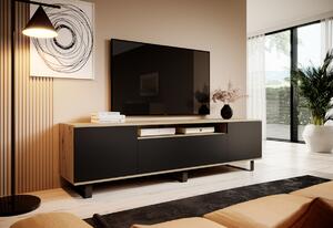 TV stolík LOGAN, 200x56x40, čierna