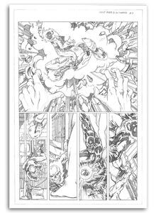 Obraz na plátne Pouličný bojový komiks - Saqman Rozmery: 40 x 60 cm