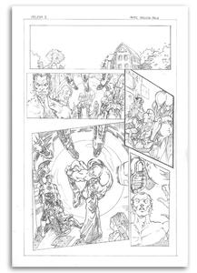 Obraz na plátne Superhrdinský komiks z jaskyne - Saqman Rozmery: 40 x 60 cm