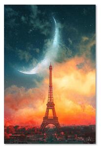 Obraz na plátne Noc v Paríži - Rokibul Hasan Rozmery: 40 x 60 cm