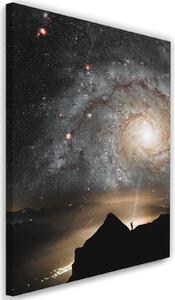 Obraz na plátne Galaxy - Rokibul Hasan Rozmery: 40 x 60 cm