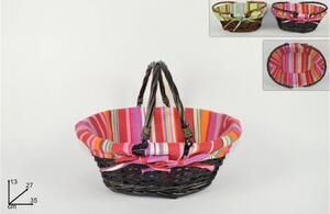 MAKRO - Košík 35x27cm rôzne farby
