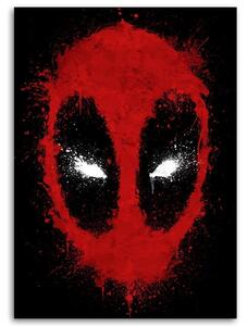 Obraz na plátne Deadpool, hlava - DDJVigo Rozmery: 40 x 60 cm