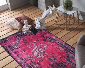 Štýlový vintage koberec červenej farby Šírka: 160 cm | Dĺžka: 230 cm