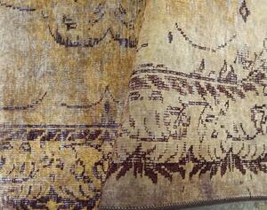 Vintage koberec v zlatej farbe Šírka: 80 cm | Dĺžka: 150 cm