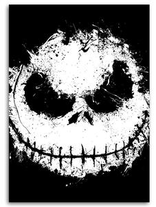 Obraz na plátne Lebka a úsmev - DDJVigo Rozmery: 40 x 60 cm