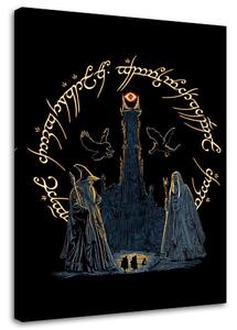 Obraz na plátne Pán prsteňov, Gandalf, Sauron, Saruman - DDJVigo Rozmery: 40 x 60 cm