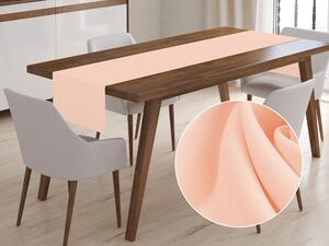 Biante Dekoračný behúň na stôl Rongo RG-052 Pastelovo broskyňový 20x120 cm