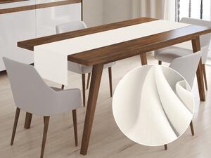 Biante Dekoračný behúň na stôl Rongo RG-053 Krémový 20x120 cm