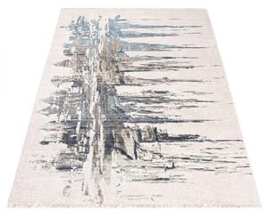 Kusový koberec Reece krémově modrý 200x305cm