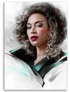 Obraz na plátne Beyoncé - Dmitry Belov Rozmery: 40 x 60 cm