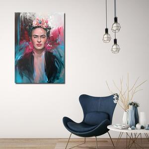 Obraz na plátne Frida Kahlo - Dmitry Belov Rozmery: 40 x 60 cm, Prevedenie: Panelový obraz