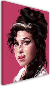 Obraz na plátne Portrét Amy Winehouse - Dmitry Belov Rozmery: 40 x 60 cm