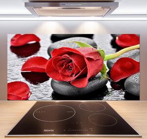 Panel do kuchyne Červená ruža pl-pksh-120x60-f-69893127