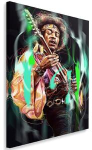Obraz na plátne Portrét Jimiho Hendrixa - Dmitry Belov Rozmery: 40 x 60 cm