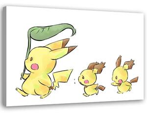Obraz na plátne Putovanie Pokémona Pikachu - Victoria Bravo Rozmery: 60 x 40 cm