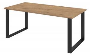 Jedálenský stôl Impie 185x90 (dub lancelot). Vlastná spoľahlivá doprava až k Vám domov. 1024633