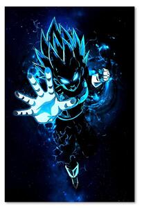 Obraz na plátne Dragon Ball Vegeta modrá - SyanArt Rozmery: 40 x 60 cm