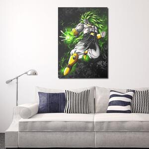 Obraz na plátne Dragon Ball Broly - SyanArt Rozmery: 40 x 60 cm
