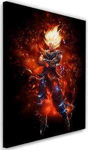 Obraz na plátne Dragon Ball Son Goku - SyanArt Rozmery: 40 x 60 cm
