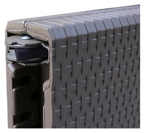 TENTino Záhradný set RATTAN - STÔL 180x76 POL + 6x STOLIČKA
